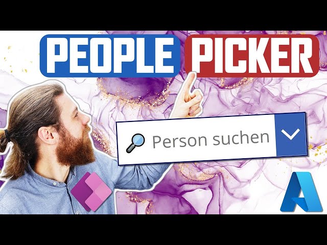 People Picker: Benutzer aus Unternehmen auswählen | Power Apps