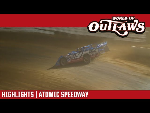 World of Outlaws Craftsman Late Models Atomic Speedway May 26, 2017 | HIGHLIGHTS