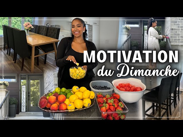 ✨MDD #19 Motivation, ménage , courses , repas + décoration extérieure 🌱💕
