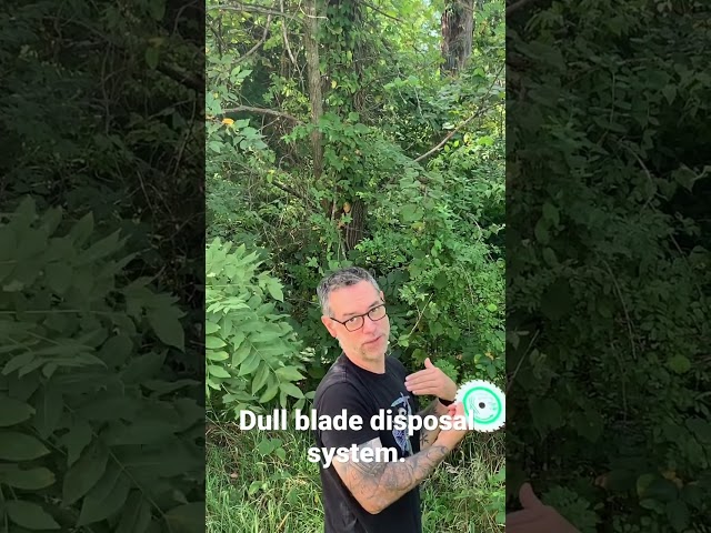 Having some fun with an old beat up blade! 😂 | #shorts