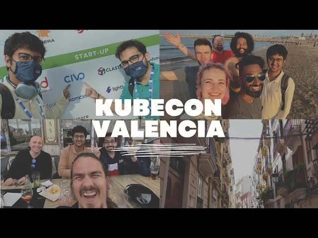 KubeCon Valencia Conference Vlog