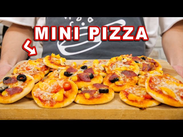 Mini pizza 3 druhy | Viktor Nagy | recepty