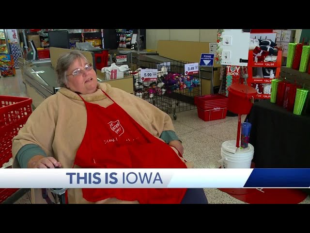 This Is Iowa: Des Moines woman has been a Salvation Army bell ringer for nearly 50 years
