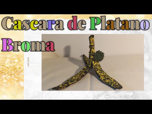 DIY - Broma De Cáscara De Plátano - Papel Reciclado - Piada De Casca De Banana - Reciclar Papel