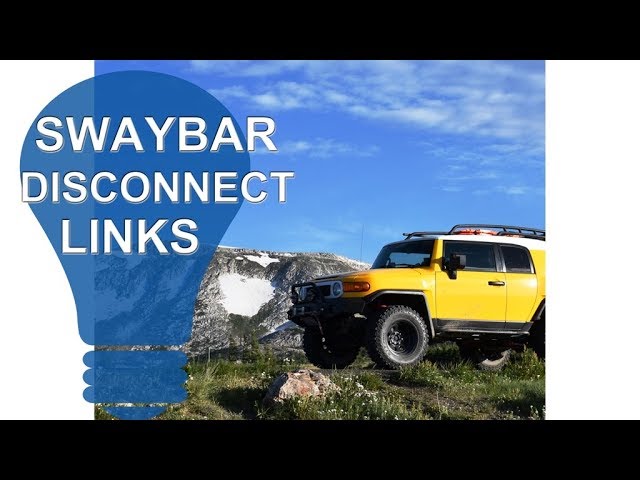 Swaybar Disconnects_Toyota