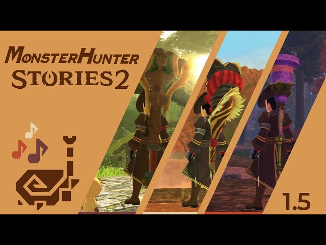 All Hunting Horns in Monster Hunter Stories 2 with Sounds (MHS2 v1.5)