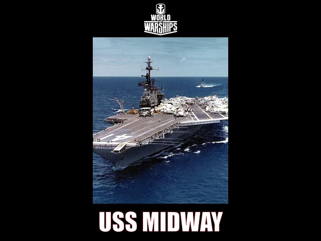 USS Midway CV-41 ww2 Naval History #shorts #worldofwarships #warships #navalhistory #ww2 #history