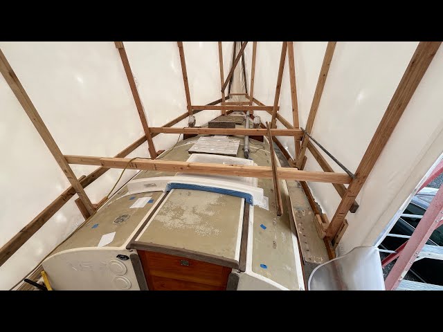 S/V SeaSprite Refit Update - Phipps Boatworks Getting Busy on the Interior