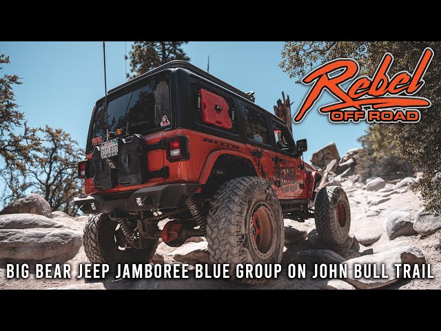 Big Bear Jeep Jamboree Blue Group Day 2 on John Bull Trail