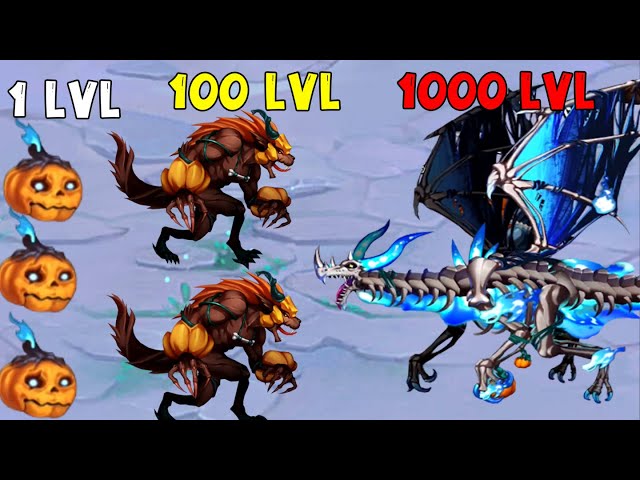 1 LVL vs 100 LVL vs 1000 LVL~ Insect Evolution Full Gameplay Android & IOS  ( Part 7 Halloween )