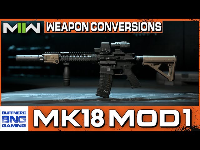 MK18 CQBR MOD 1 Weapon Conversion - Call Of Duty Modern Warfare II