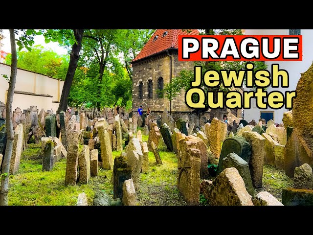 Visiting one of the TOP 10 CEMETERIES in the World | Prague Jewish Quarter