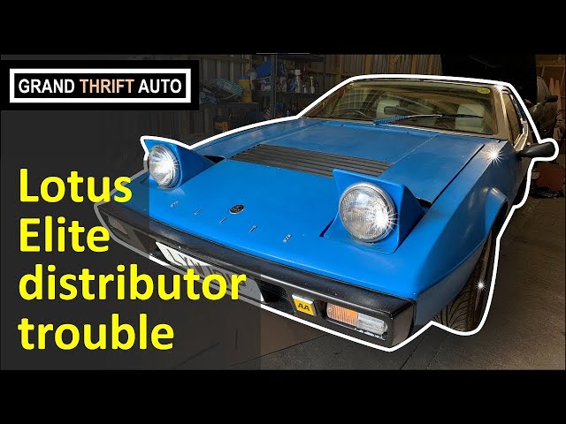 Lotus Elite ignition part 1: Distributor cap trouble