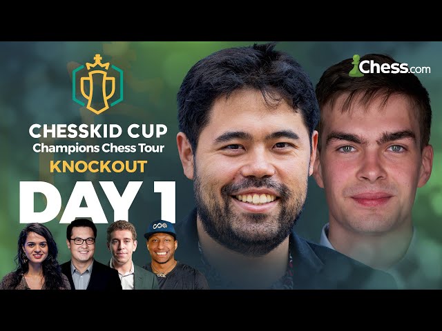 Hikaru, Fabiano, Nodirbek, & Alireza lead the star-studded line-up for ChessKid Cup 2023! Day 1