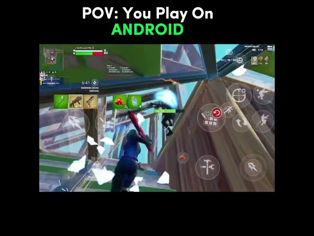 POV: You Play Fortnite On ANDROID