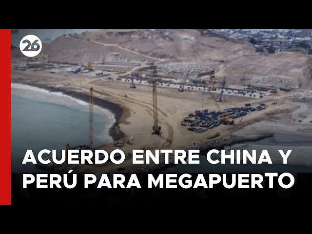 Acuerdo entre China y Perú para armar un megapuerto