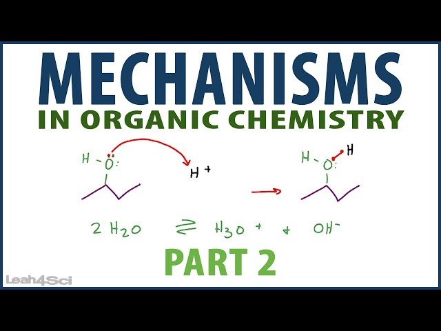 Proton Transfer and Rearrangement Mechanisms in Organic Chemistry