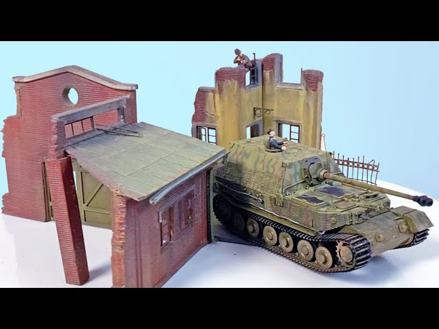 FORCES of VALOR, 1/32 Dioramas, WW2, Metal Models