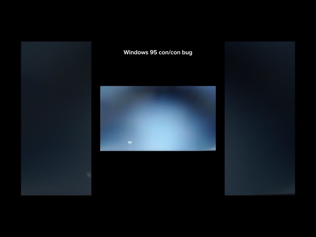 Windows 95 con/con bug