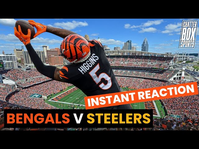 CINCINNATI BENGALS vs PITTSBURGH STEELERS INSTANT REACTION NFL LIVE Stream: CBox Bengals Week 16