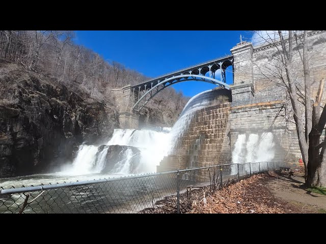⁴ᴷ⁶⁰ Walking New Croton Dam & Croton Gorge Park, Westchester, NY