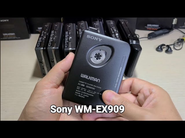 Sony Dual Head Mechanism WM-EX909 Cassette player Walkman
