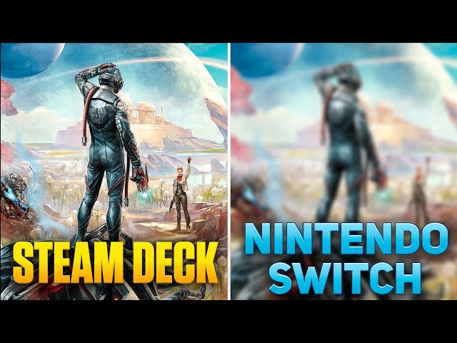 Steam Deck vs Nintendo Switch - The Outer Worlds