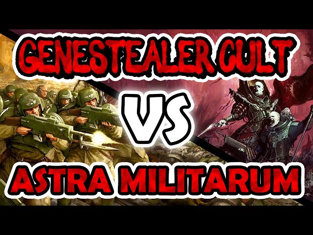 Astra Militarum Vs Genestealer Cult! | Warhammer 40,000 Battle Report