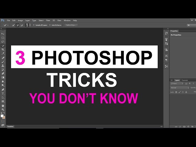 3 AMAZING Photoshop CC Tips & Tricks