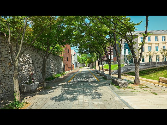 Walking on Seoul Car-Free Streets Travel Korea 4K HDR