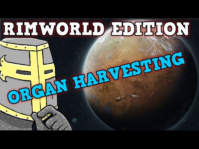 Rimworld IN A NUTSHELL - 100 Stat Man Rimworld Organ Harvesting