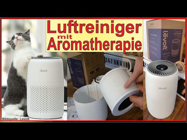 Levoit Core Mini Luftreiniger mit Aromatherapie [ 7 Watt - 25 dB ] Schlafzimmer Wohnmobil Wohnwagen