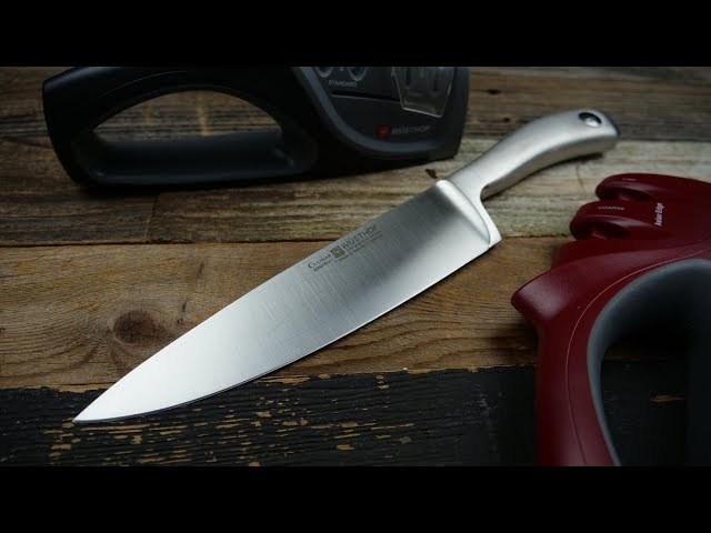 How To Sharpen Knives On Wusthof Hand Held Sharpeners