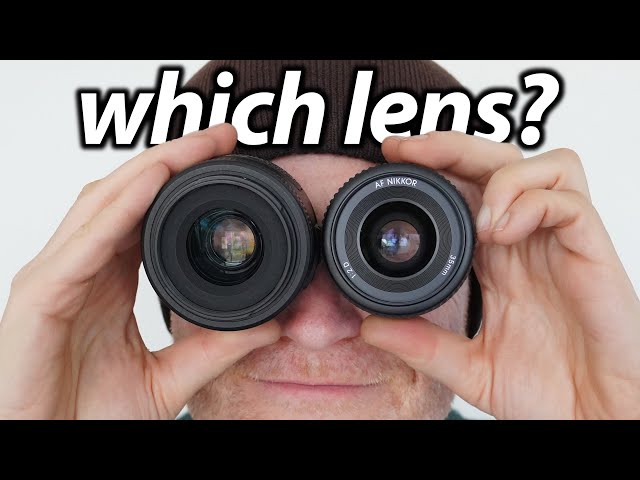 Best lens for a vintage DSLR? Nikon 35 f2D vs 35 f1.8G!