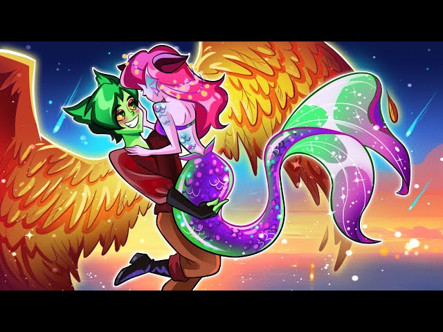 Magic Wings VS Fairy Tail || Mermaid Girlfriend and Angel Boyfriend by Teen-Z Clip