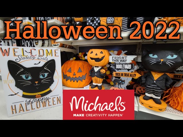 Michaels 2022 Halloween Decor Store Walkthrough
