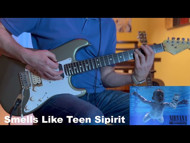 NIRVANA -  Smells Like Teen Sipirit Guitar Cover