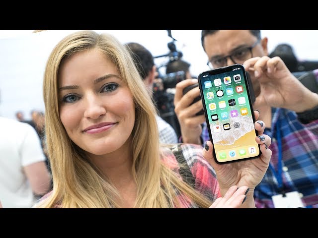 My Day at Apple with the new iPhone X!