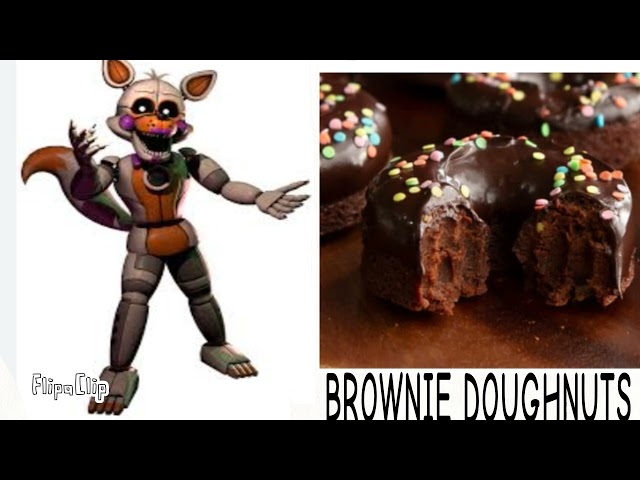 FNAF 5 CHARACTERS AND THEIR FAVORITE DOUGHNUTS