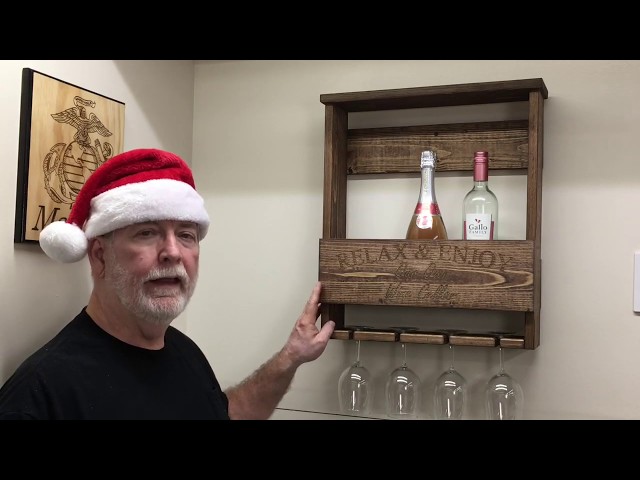 Super Easy to Build Wall Cabinet Wine Rack