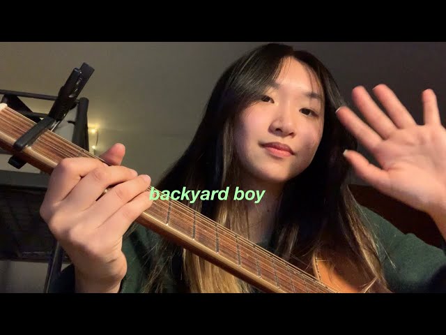 backyard boy - claire rosinkranz (cover)