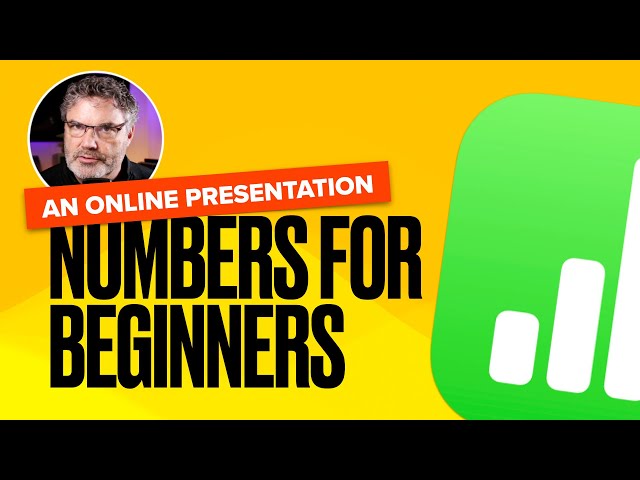 Want to Master Numbers on Your Mac? Watch this online Presentation!