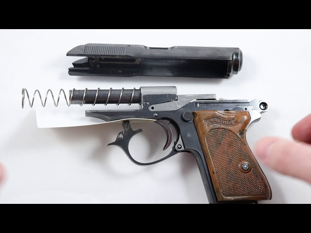 PPK Takedown - Field Strip Walther PPK Pistol