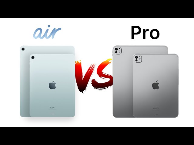 M2 iPad Air oder M4 iPad Pro: Mach bloß keinen Fehler!