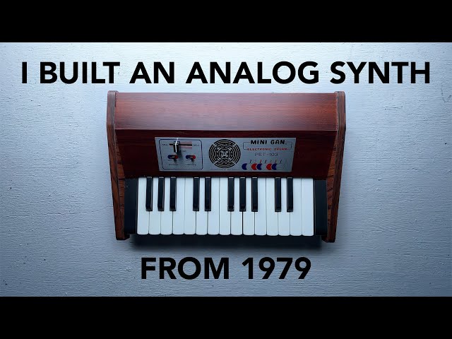 I built an analog synth from 1979!