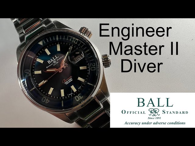 Ball's Great Looking Engineer Master II Diver Chronometer