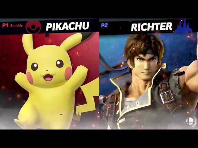 Pikachu (Risuno) vs Richter (Yetey) - Smash Ultimate at VCA