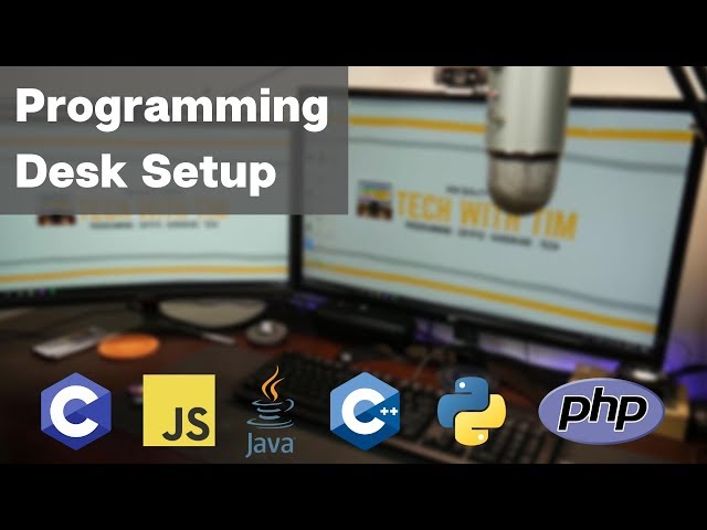 A Proper Programming Setup (Computer Science Student Desk Setup)