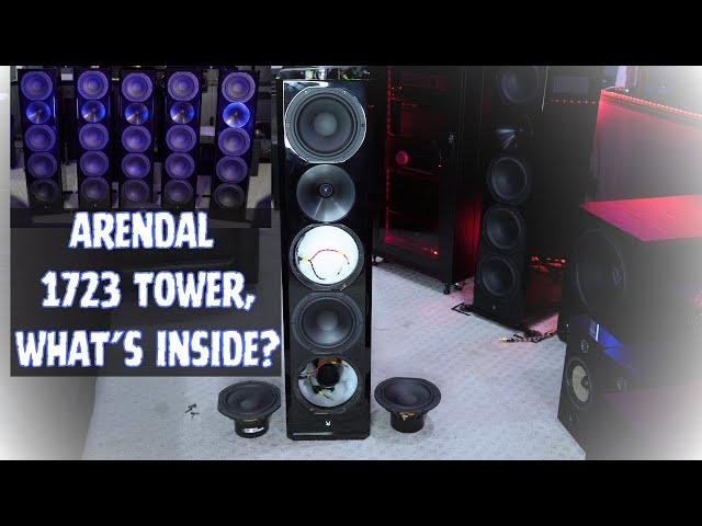 A Close Up Look Of the Drivers/Woofers - Teardown of the Arendal 1723 THX Towers!