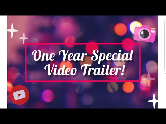One Year Special Video Trailer!📽️ || Nikhita Kartik || (read the description)